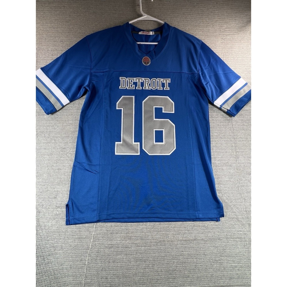Detroit Lions Jersey Jared Goff  #16 Shxinet Brand Size M